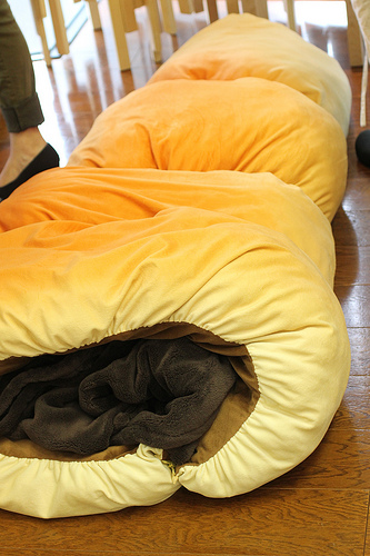 チョココロネの寝袋がすごい！フェリシモパンクッションシリーズ